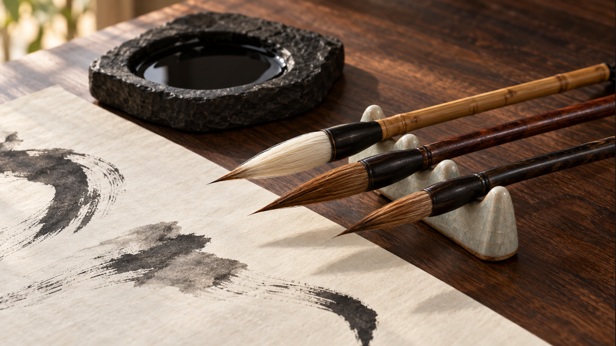 The Ultimate Guide to Calligraphy Brushes: Types, Materials, Techniques & How to Choose