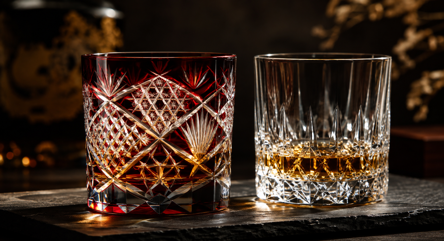 Edo Kiriko vs. Crystal: Why Japanese Cut Glass Catches Light Differently