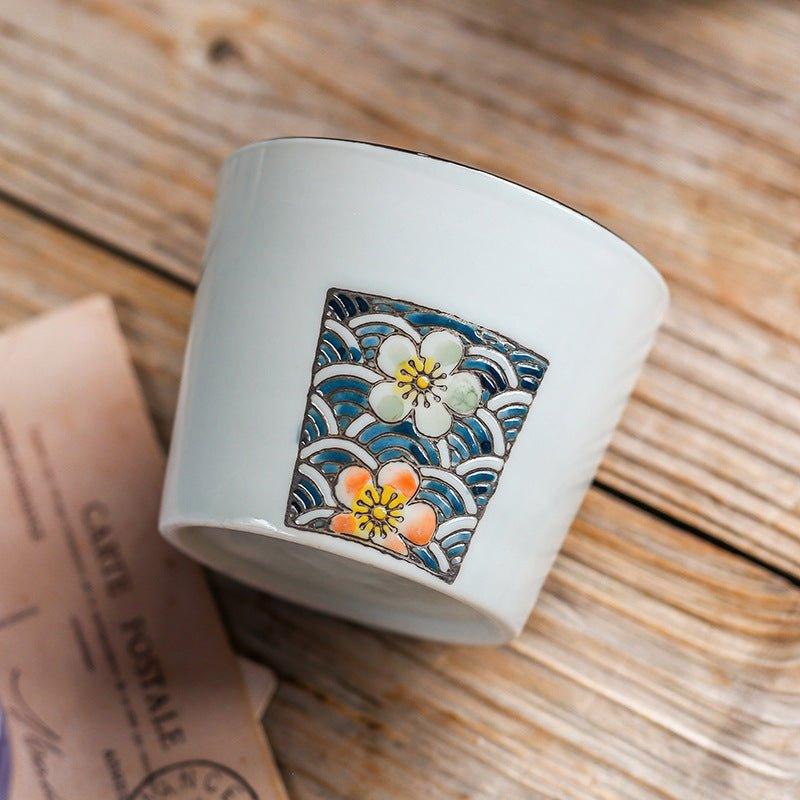 Japanese Handcrafted Ceramic Guinomi Tea Cup