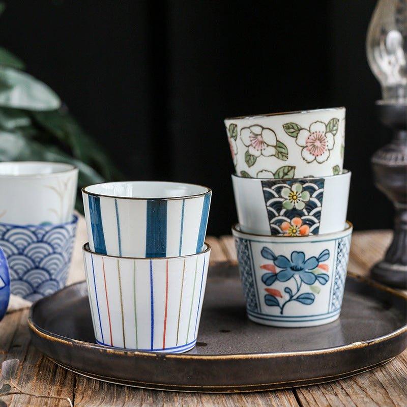 Japanese Handcrafted Ceramic Guinomi Tea Cup