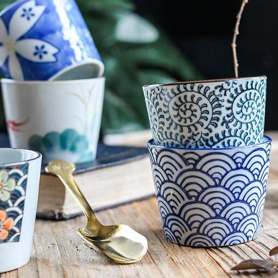 Japanese Handcrafted Ceramic Guinomi Tea Cup