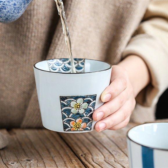 Japanese Handcrafted Ceramic Guinomi Tea Cup