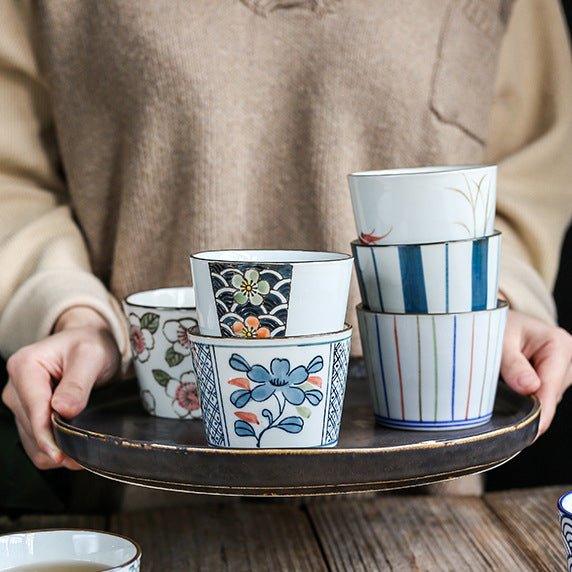 Japanese Handcrafted Ceramic Guinomi Tea Cup