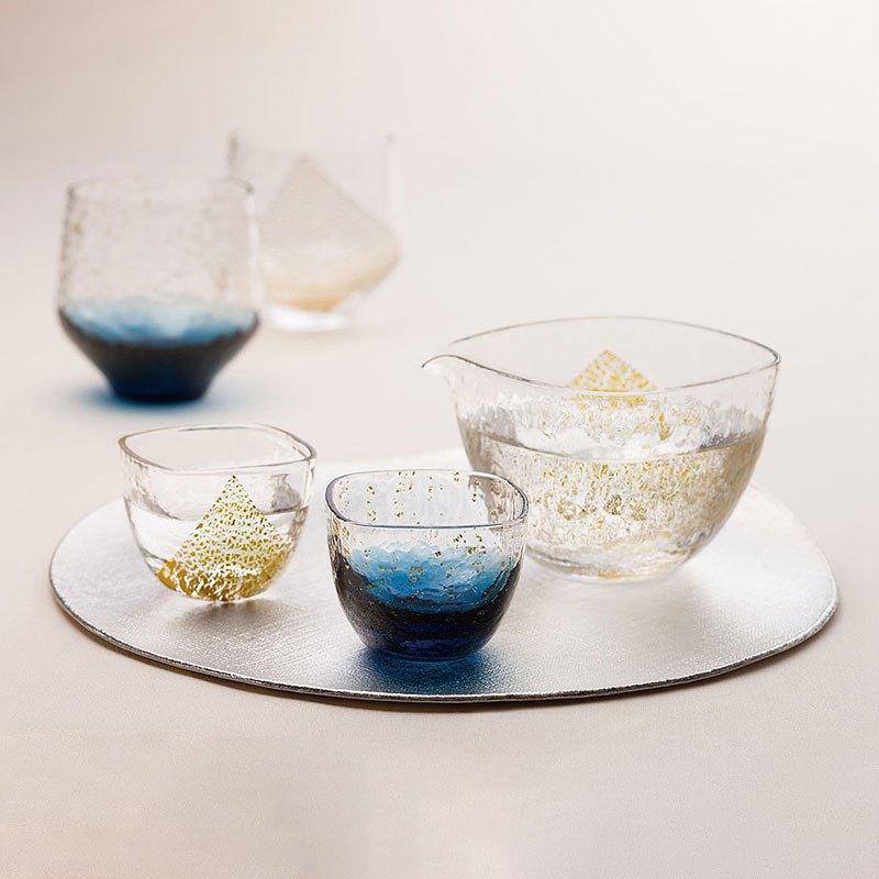 Luxury Japanese "Galaxy" Crystal Glasses – A Universe in Your Hand