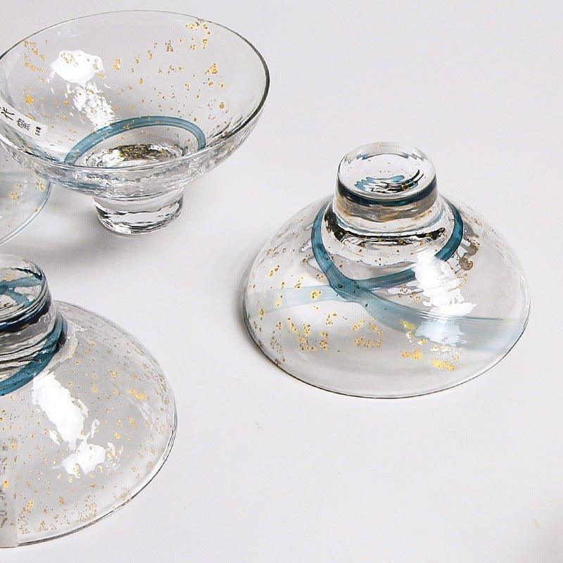 Luxury Japanese "Galaxy" Crystal Glasses – A Universe in Your Hand