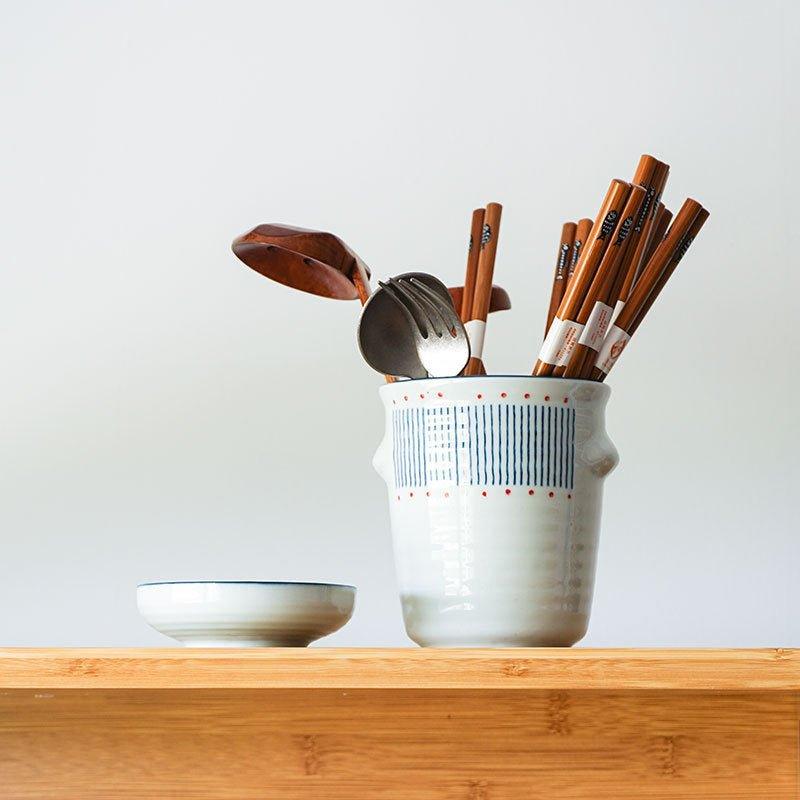 Japanese Handcrafted Ceramic Glazed Chopsticks Holders – Elevate Your Dining