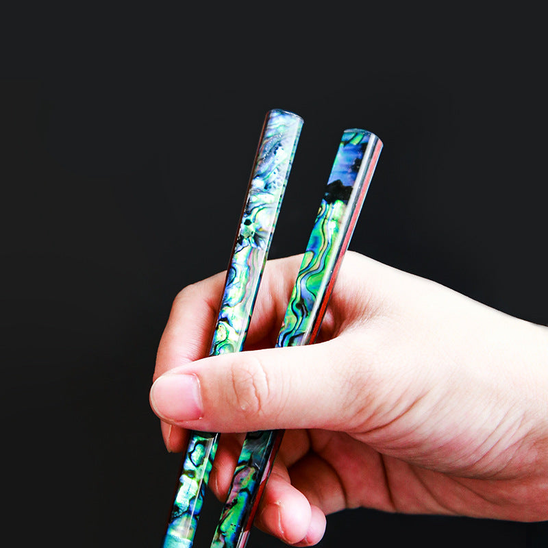 Japanese Handcrafted Mother of Pearl Chopsticks Set