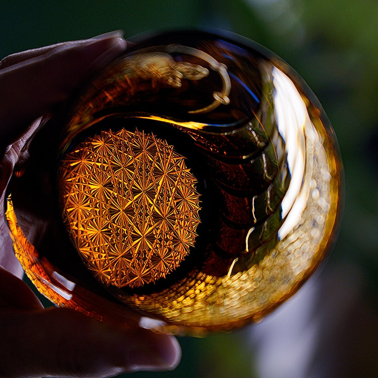 Edo Kiriko Handcrafted Raijin Whisky Glass – A Thunderous Elegance in Crystal