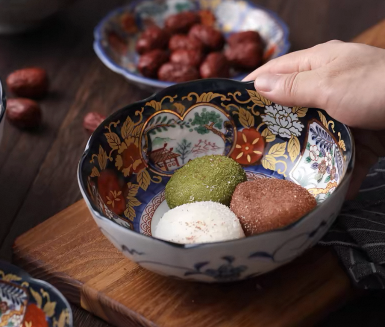 Authentic Mino Ware Large Ramen Bowl, Handmade