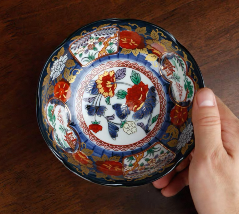 Authentic Mino Ware Large Ramen Bowl, Handmade