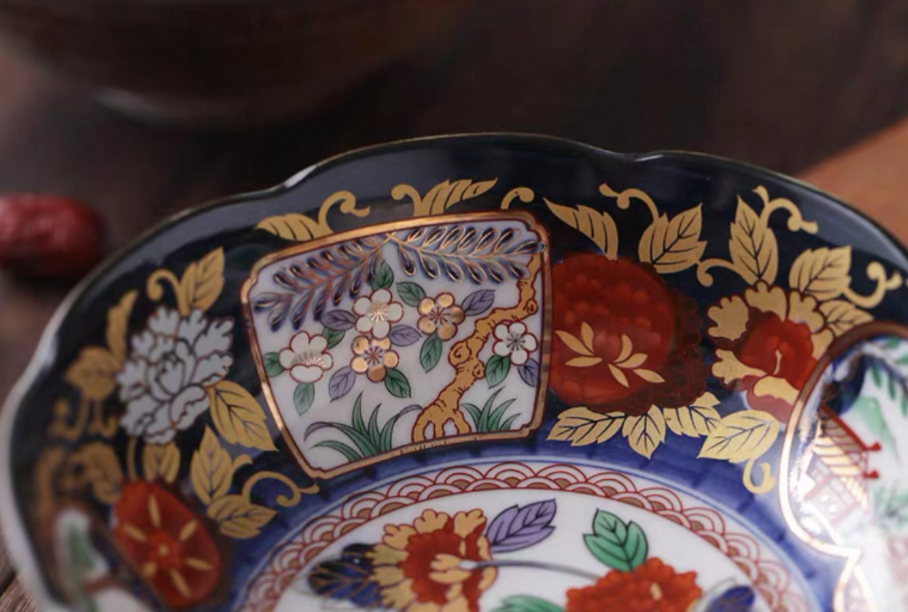 Authentic Mino Ware Large Ramen Bowl, Handmade