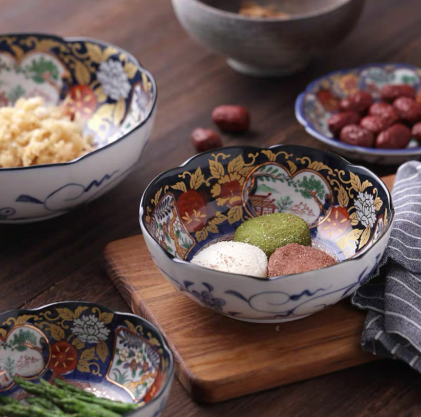 Authentic Mino Ware Large Ramen Bowl, Handmade