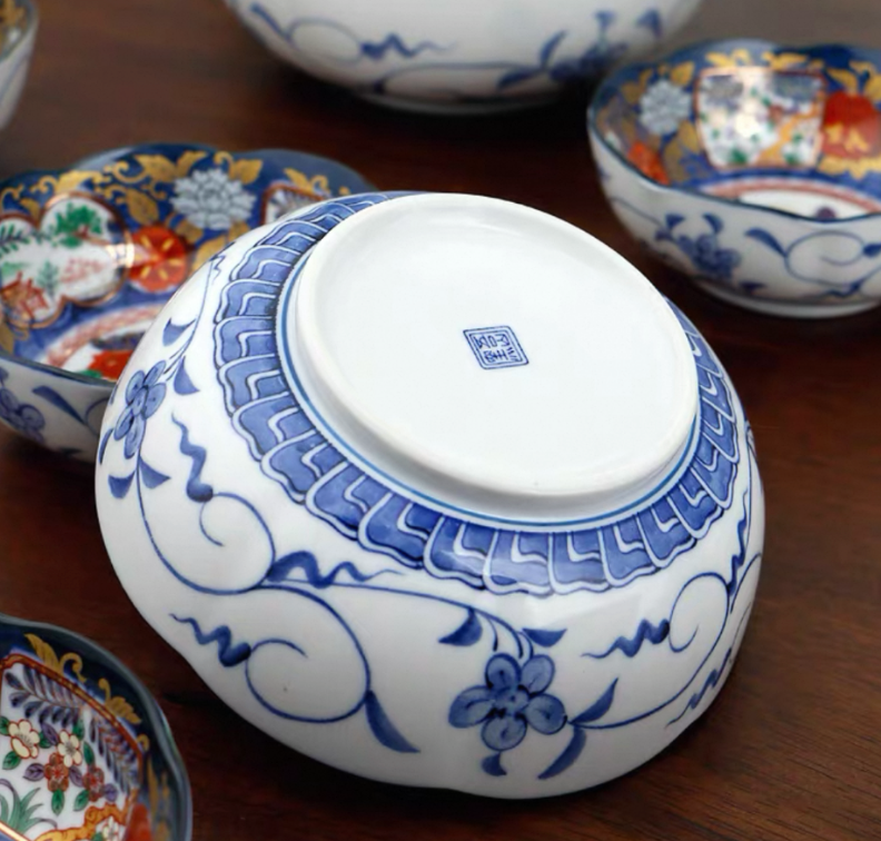 Authentic Mino Ware Large Ramen Bowl, Handmade