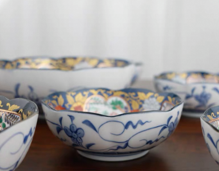 Authentic Mino Ware Large Ramen Bowl, Handmade