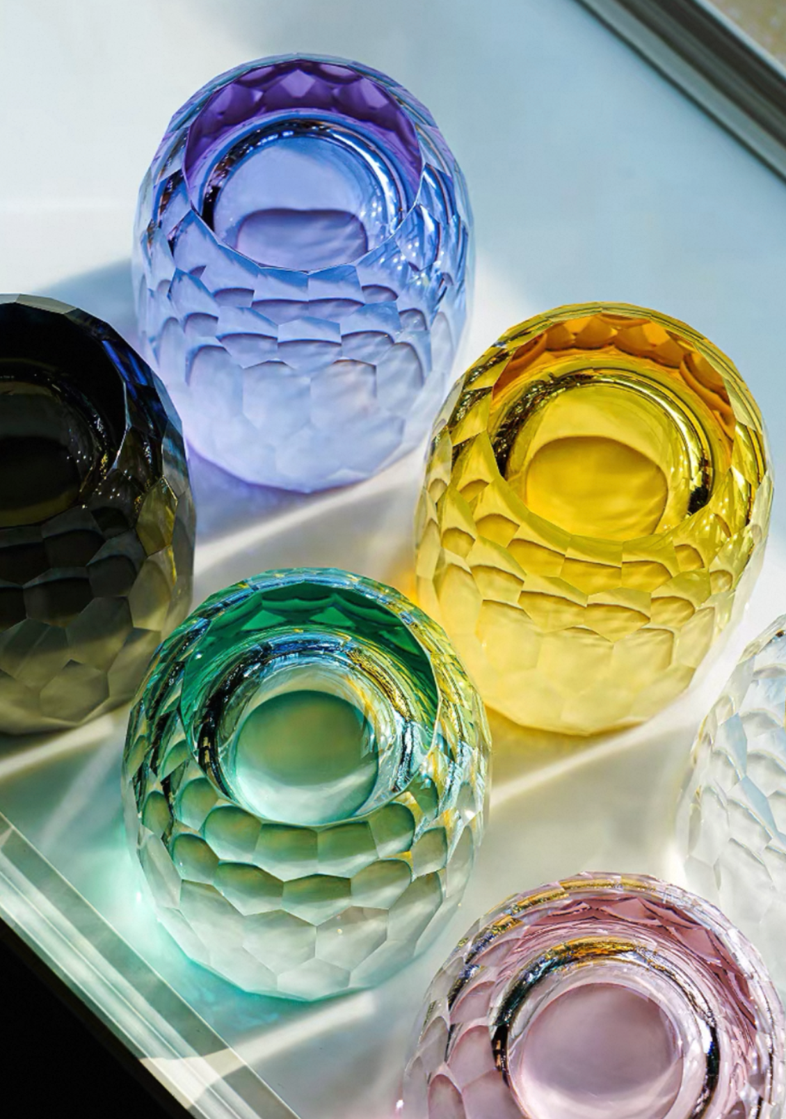 Edo Kiriko Hand-Carved K9 Lead-Free Premium Crystal Whiskey Glass – A Masterpiece of Light and Spirit