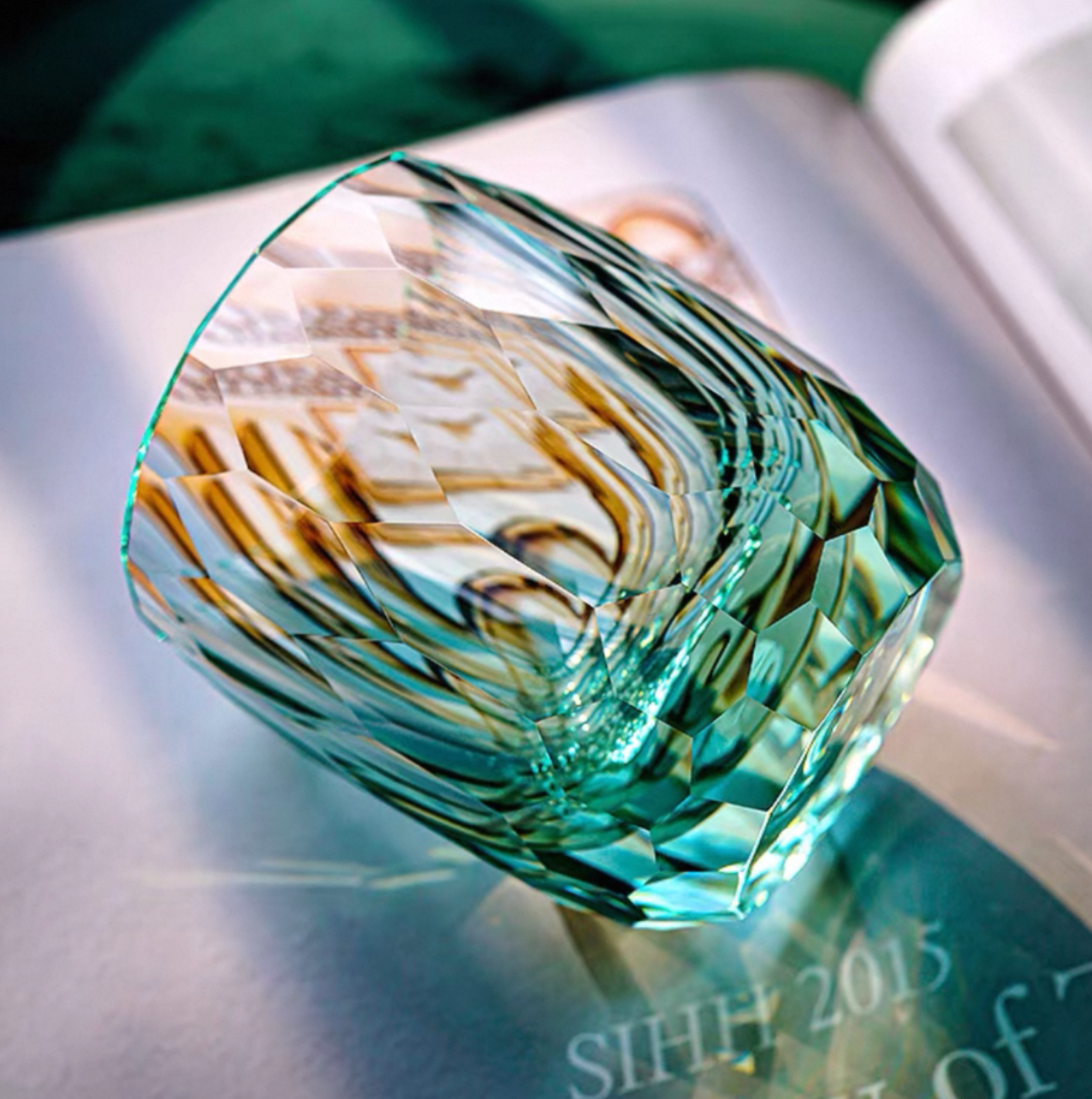 Edo Kiriko Hand-Carved K9 Lead-Free Premium Crystal Whiskey Glass – A Masterpiece of Light and Spirit
