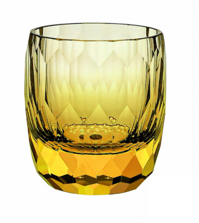Edo Kiriko Hand-Carved K9 Lead-Free Premium Crystal Whiskey Glass – A Masterpiece of Light and Spirit