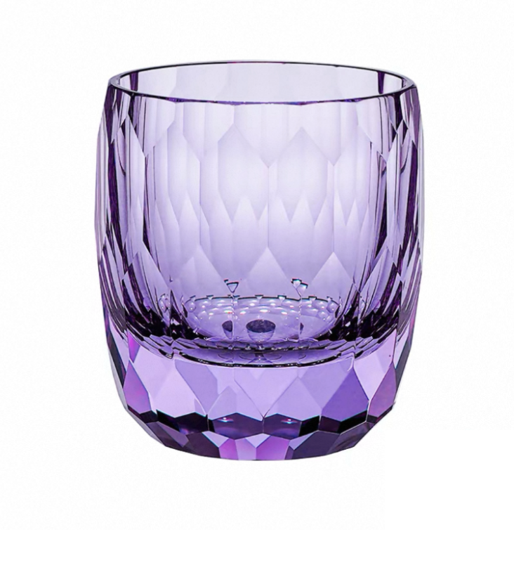 Edo Kiriko Hand-Carved K9 Lead-Free Premium Crystal Whiskey Glass – A Masterpiece of Light and Spirit