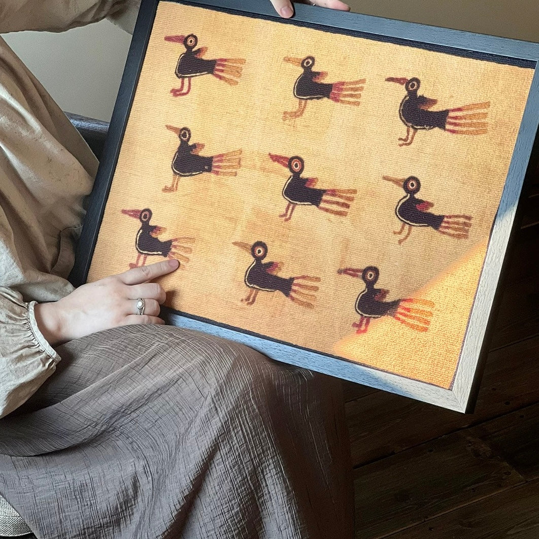Nine Magpies Tapestry Artwork