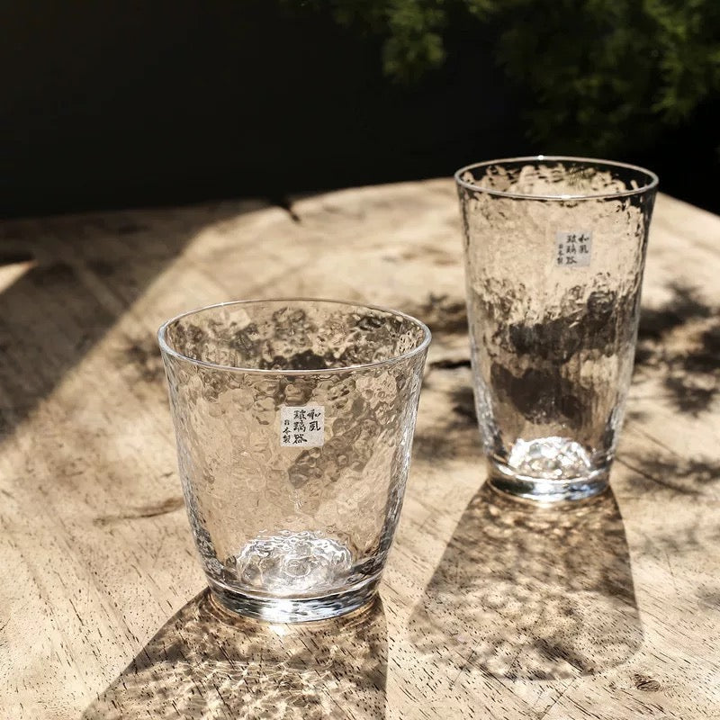 Toyo Sasaki Hammered Glass Collection