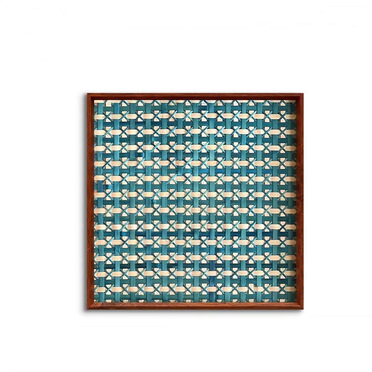 Ascending Prosperity Bamboo Weave Artwork