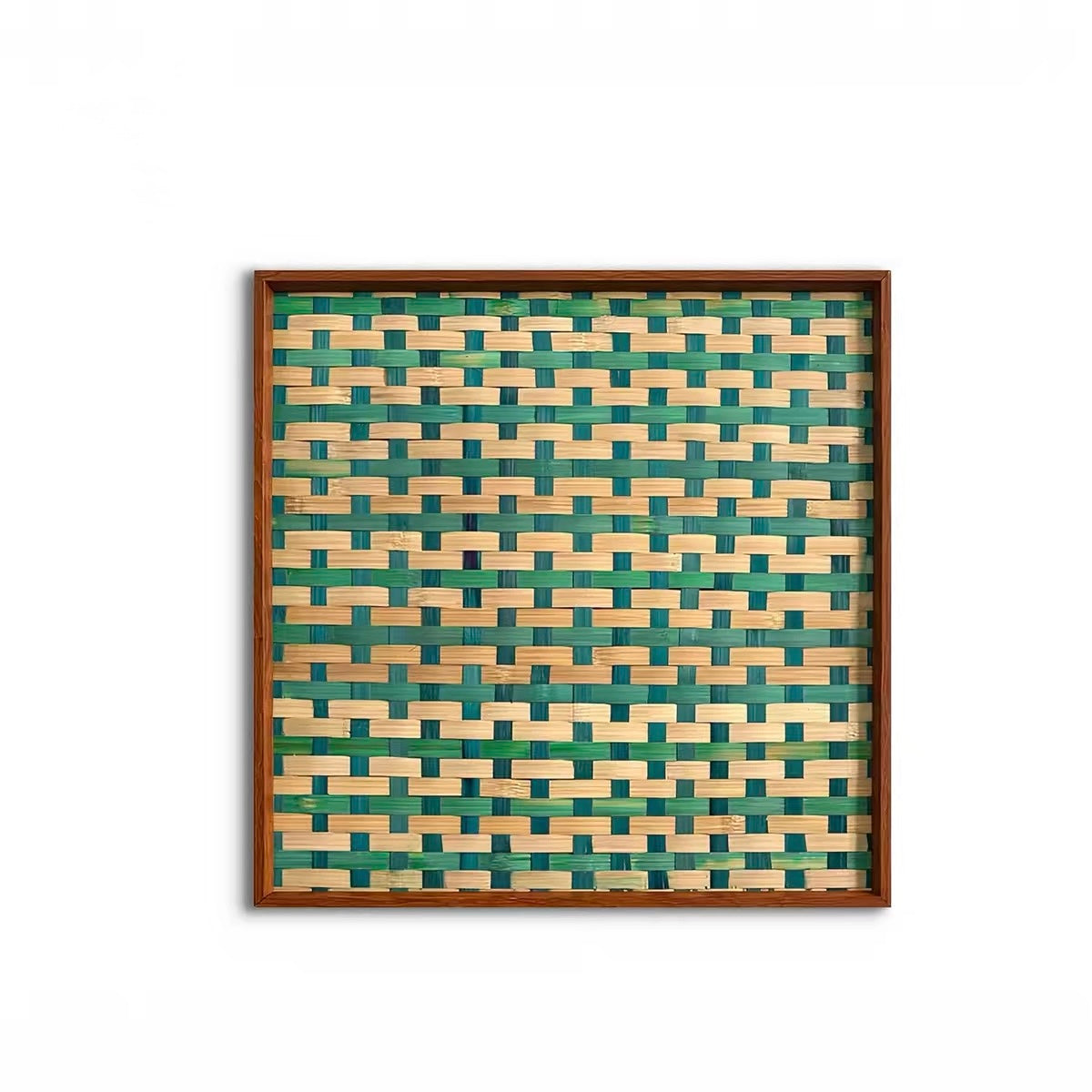 Ascending Prosperity Bamboo Weave Artwork