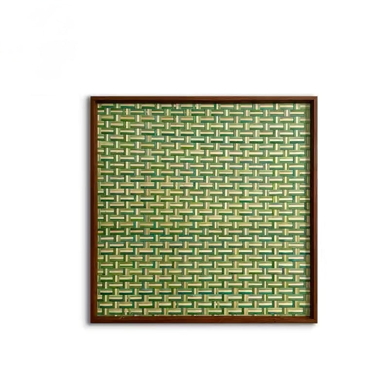 Ascending Prosperity Bamboo Weave Artwork