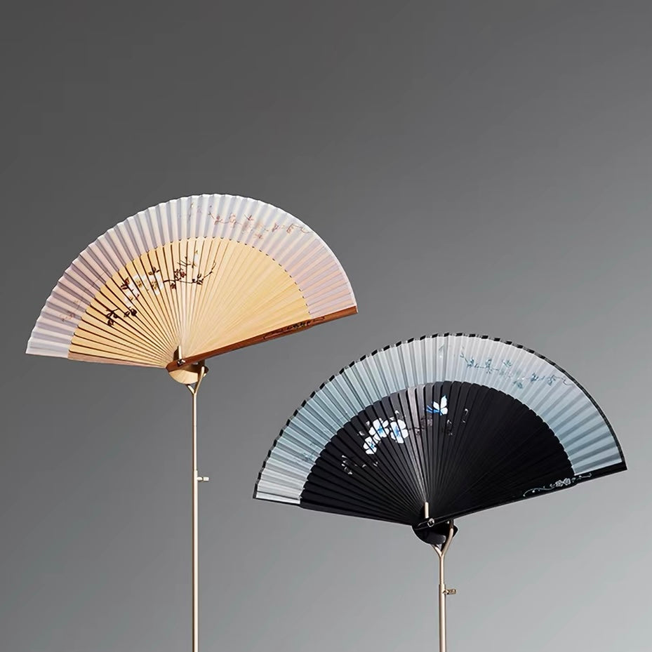 Dreaming of Butterflies Silk Folding Fan
