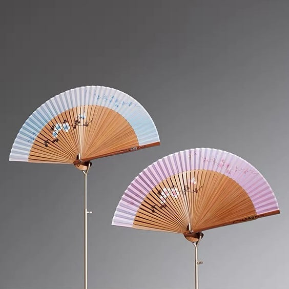 Dreaming of Butterflies Silk Folding Fan
