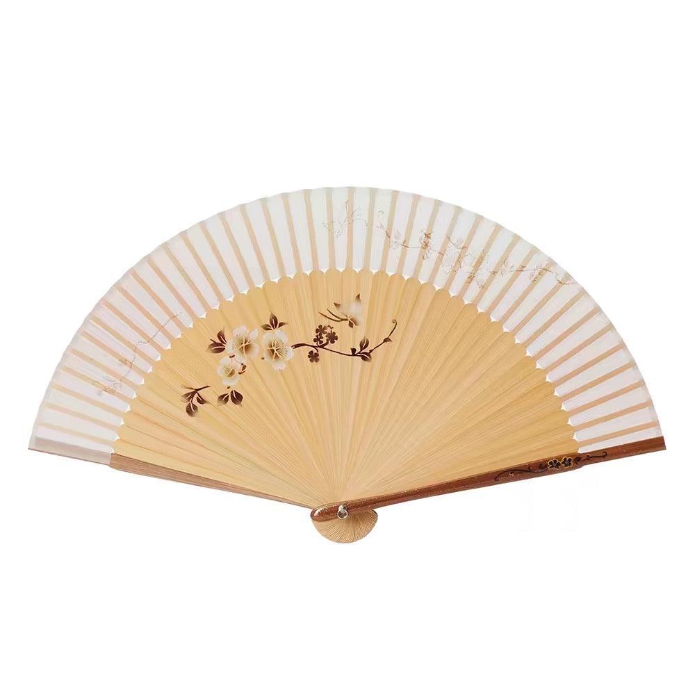 Dreaming of Butterflies Silk Folding Fan