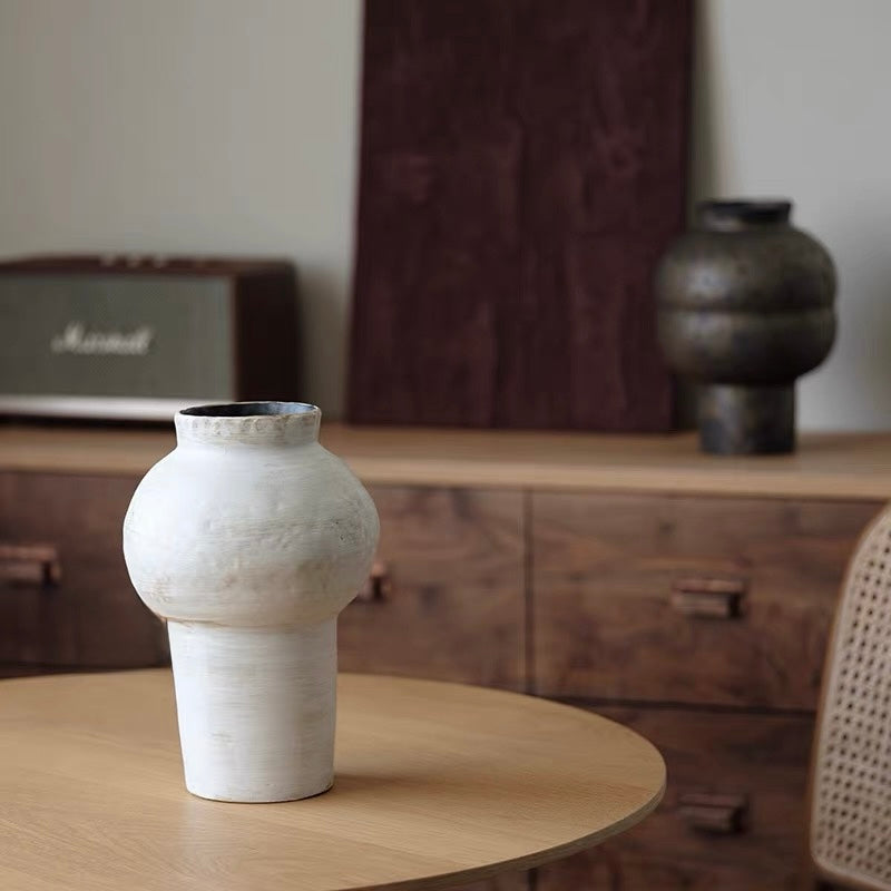 Handcrafted Wabi-Sabi Artisan Vase