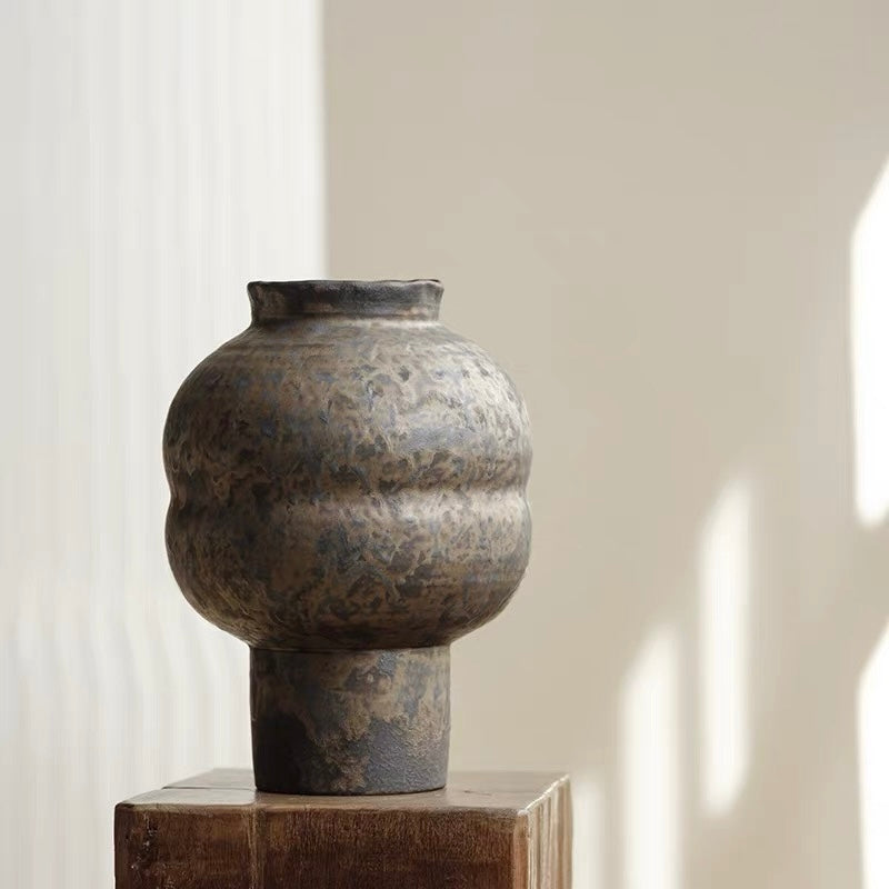 Handcrafted Wabi-Sabi Artisan Vase