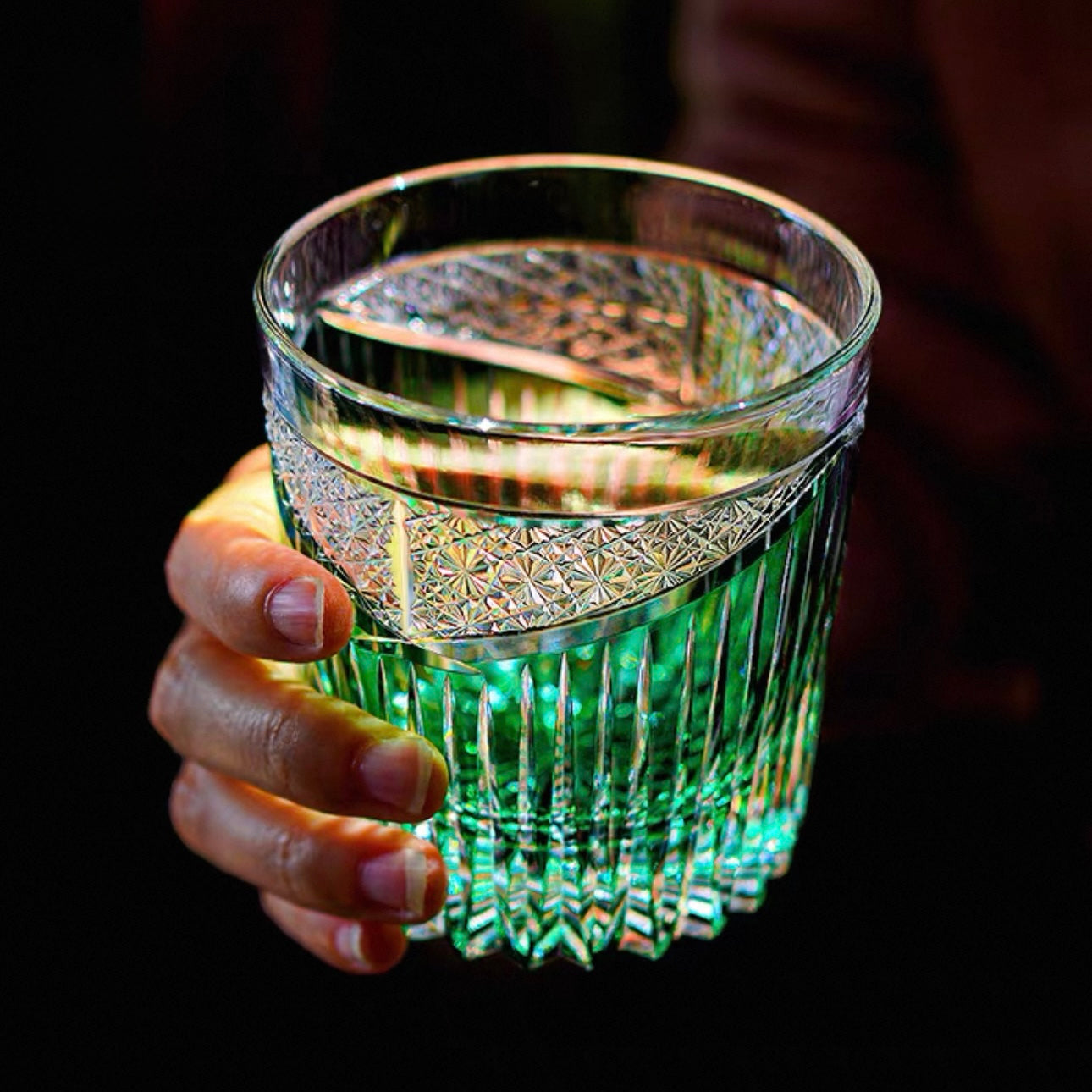 Edo Kiriko Handcrafted "Enmusubi" Whisky Glass – A Symbol of Meaningful Connections