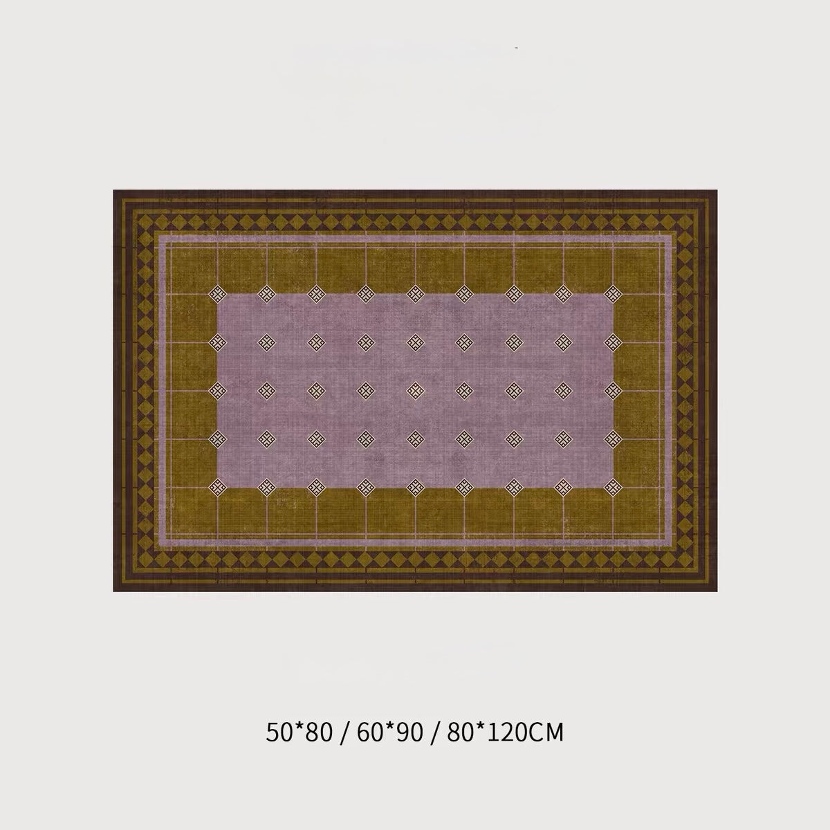 "Nanyang" Vintage Entryway Rug – A Journey Through Tropical Heritage