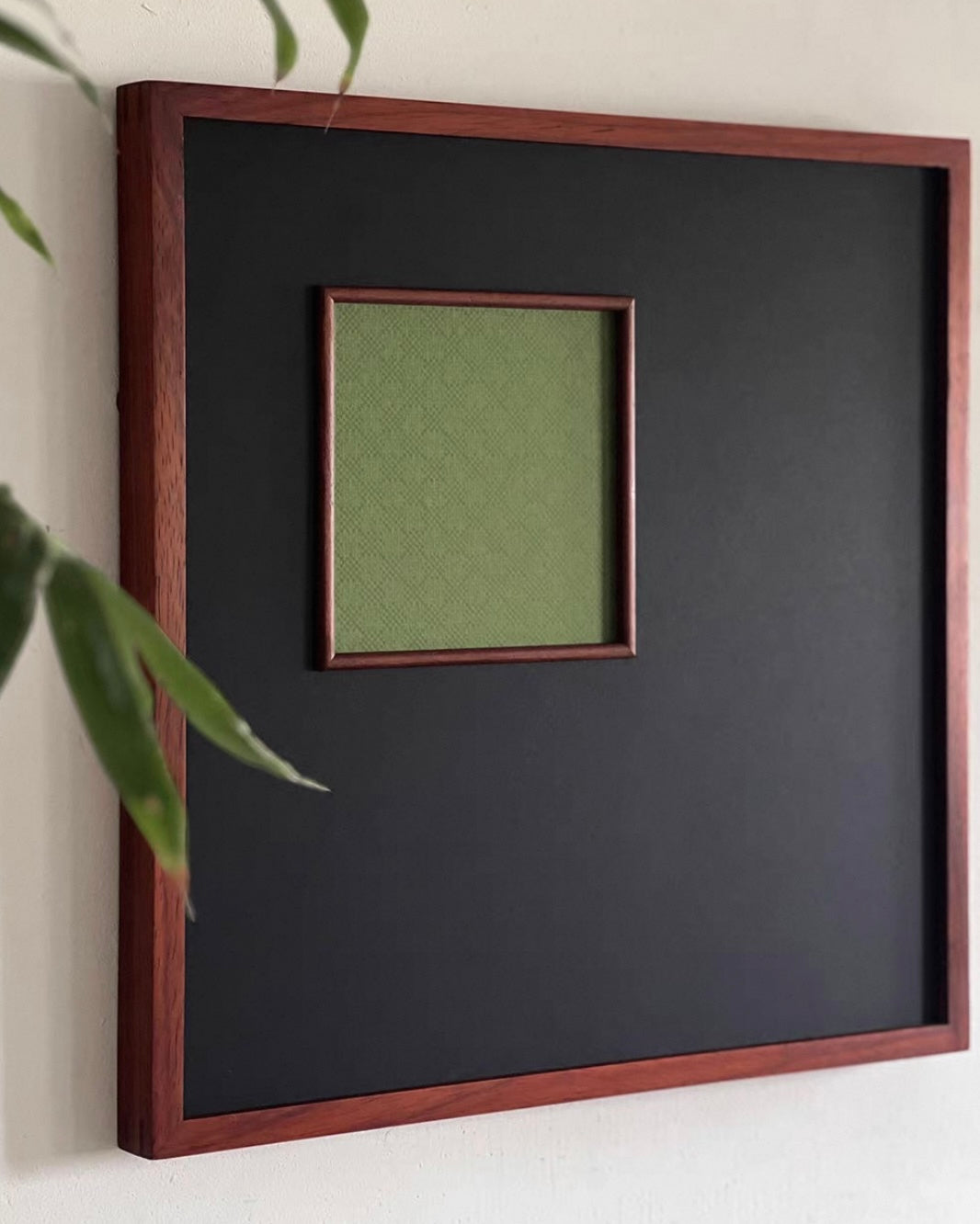 "Hidden Tea" Framed Wall Art – A Collector's Tribute to Oriental Elegance