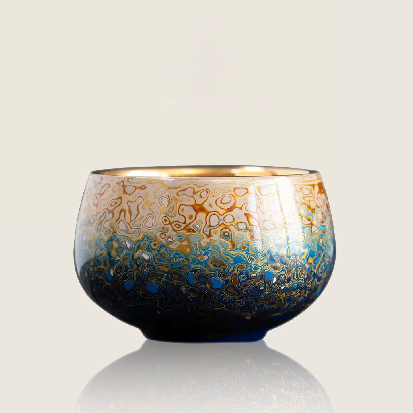 Midnight Radiance | Handcrafted Raden Lacquerware Master Cup