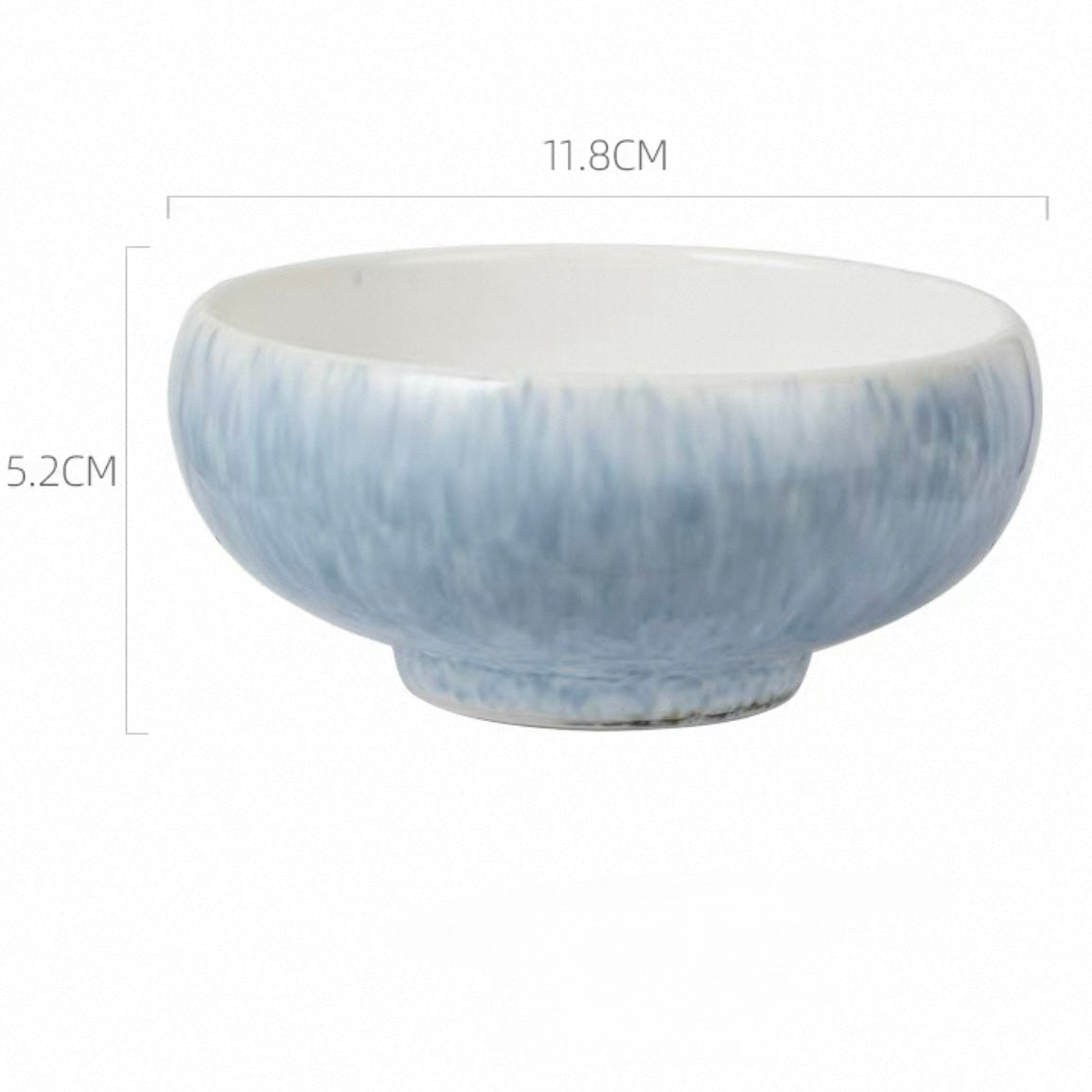 Japanese Gloss Glazed Ceramic Bowls – Radiant Elegance for Every Meal