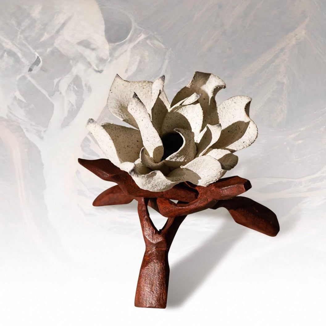 Gardenia Porcelain Flower Aroma Diffuser
