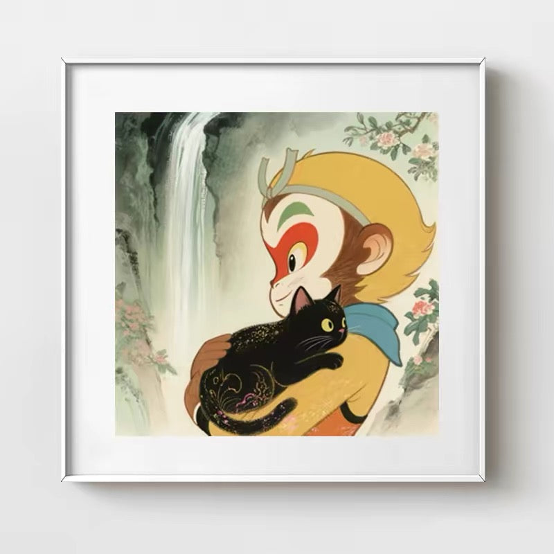 Monkey King — Journey to the West Art Print