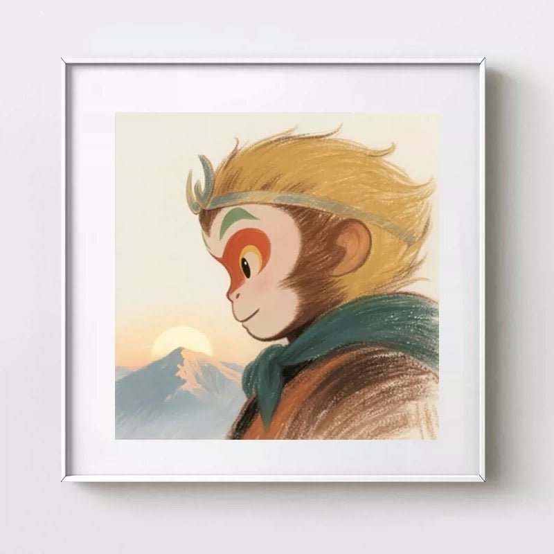 Monkey King — Journey to the West Art Print