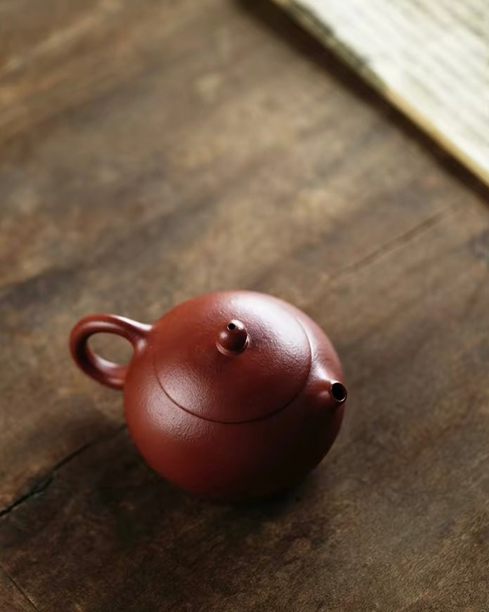 Mengchen Xishi 110ml Fully Handmade Yixing Zhuni Teapot
