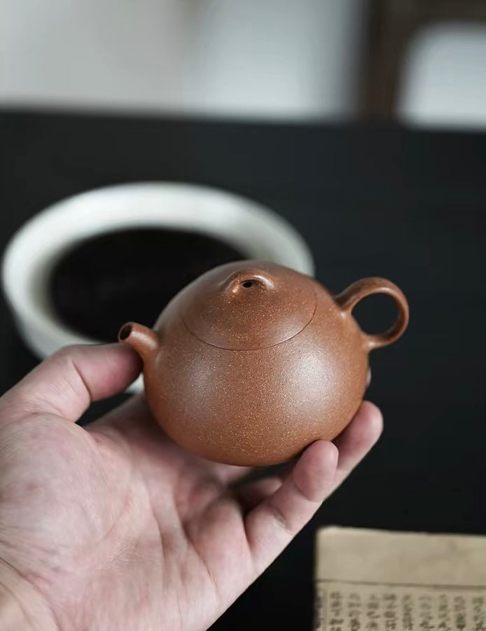 Dongxin Qin Quan 150ml Yixing Lao Duanni Teapot