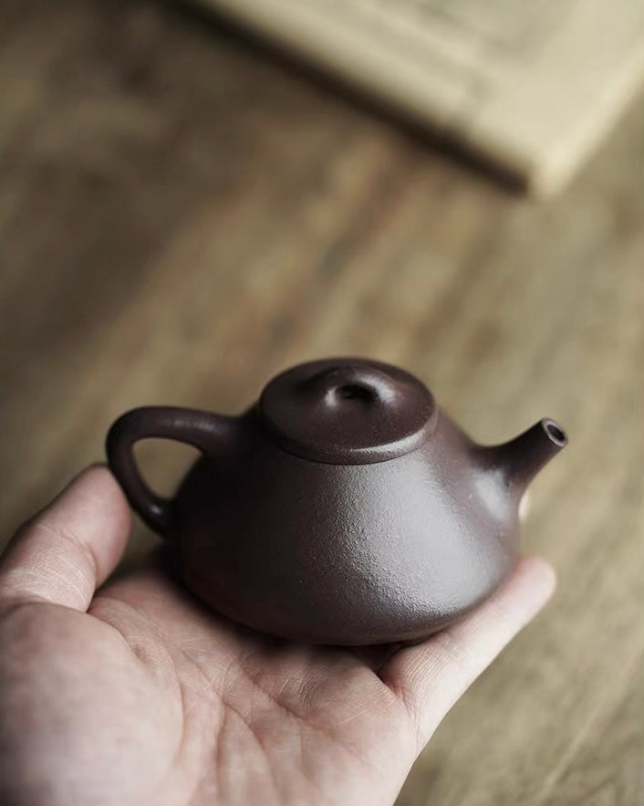 Ziye Shipiao 115ml Fully Handmade Yixing Zini Teapot