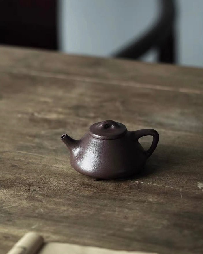 Ziye Shipiao 115ml Fully Handmade Yixing Zini Teapot