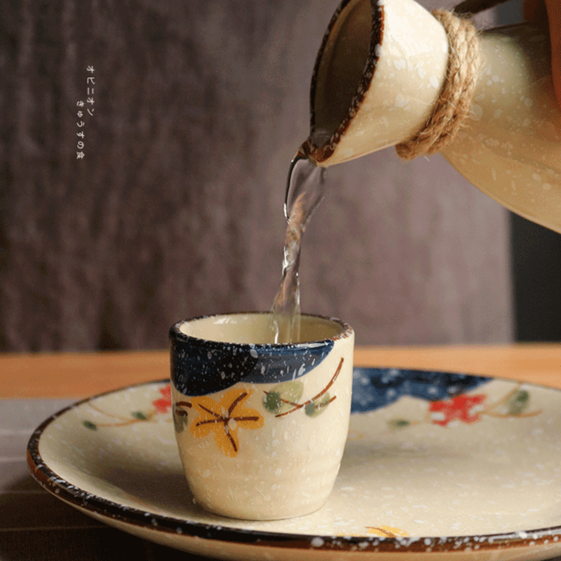 Japanese Sakura Sake Ceramic Flagon Sets – Blossom Your Sake Experience