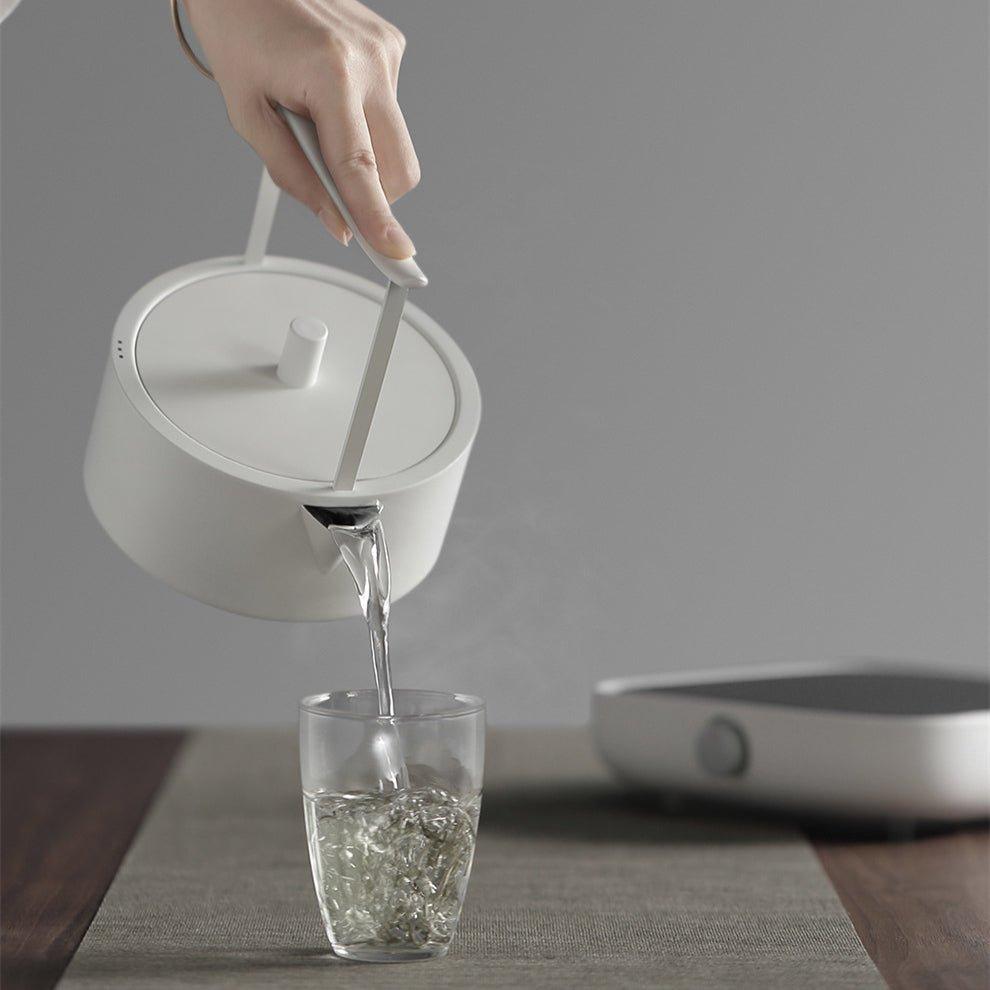 Minimalistic White Stainless Steel Torii Water Boiler