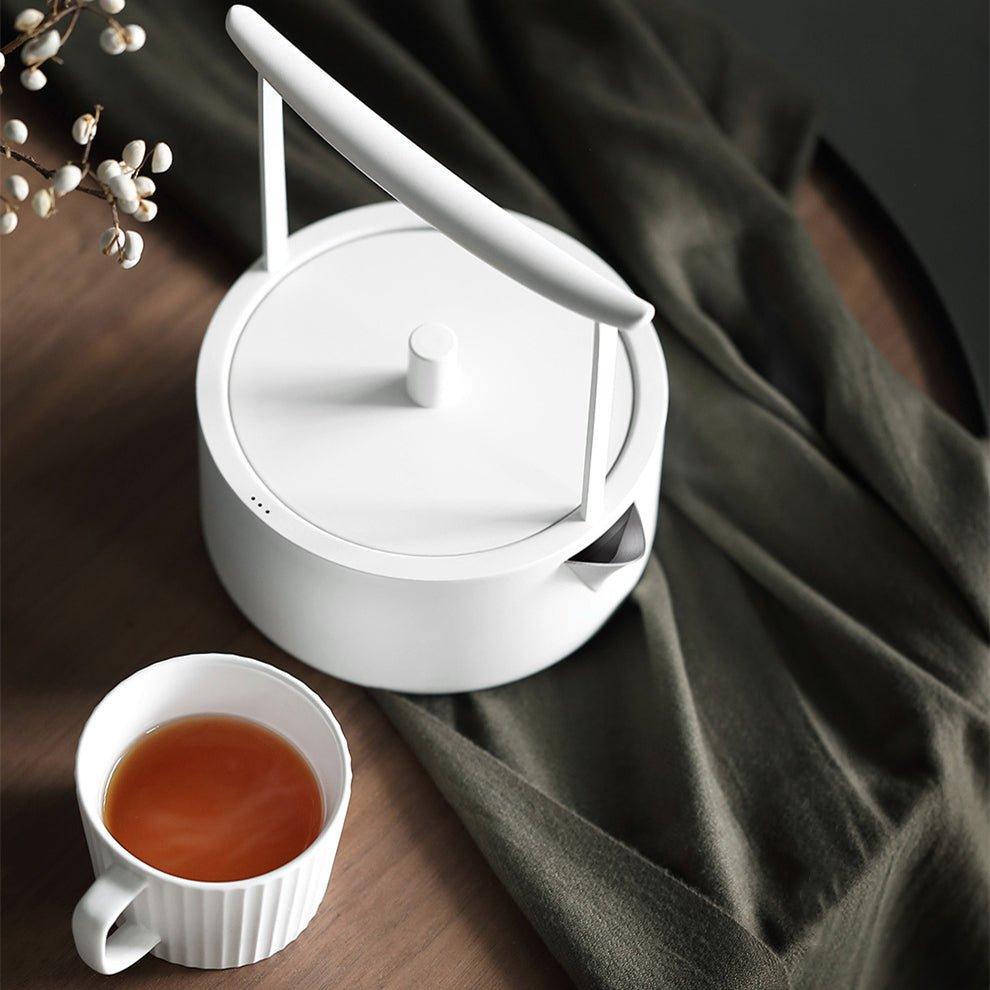 Minimalistic White Stainless Steel Torii Water Boiler