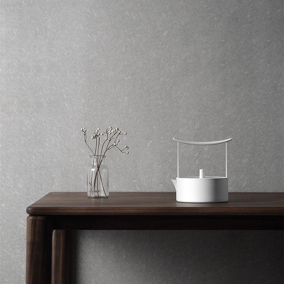 Minimalistic White Stainless Steel Torii Water Boiler