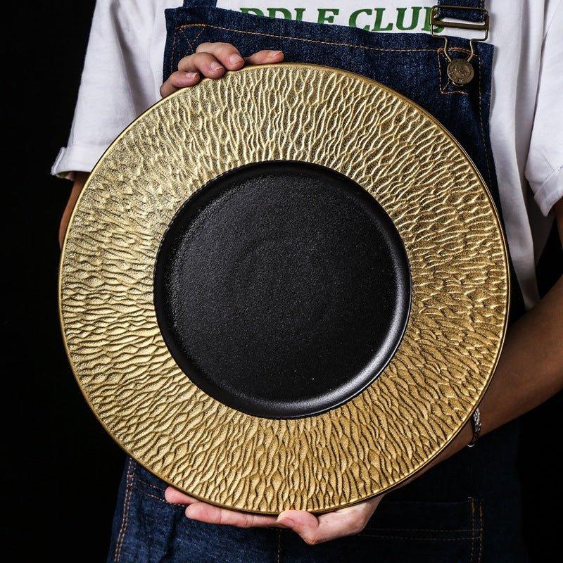 Matte Ceramic Steak Serving Plates – The Perfect Canvas for Your Culinary Masterpiece