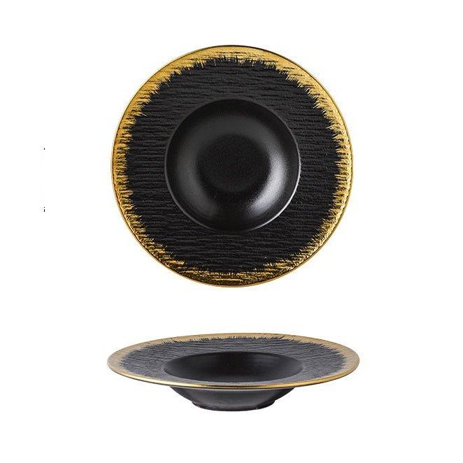 Matte Ceramic Spaghetti Serving Plates – Modern Simplicity for Pasta Lovers